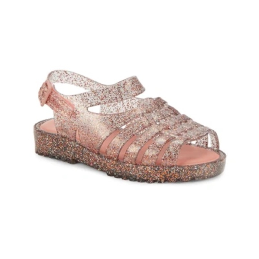 Mini Melissa Francxs in Pink Glitter NIB